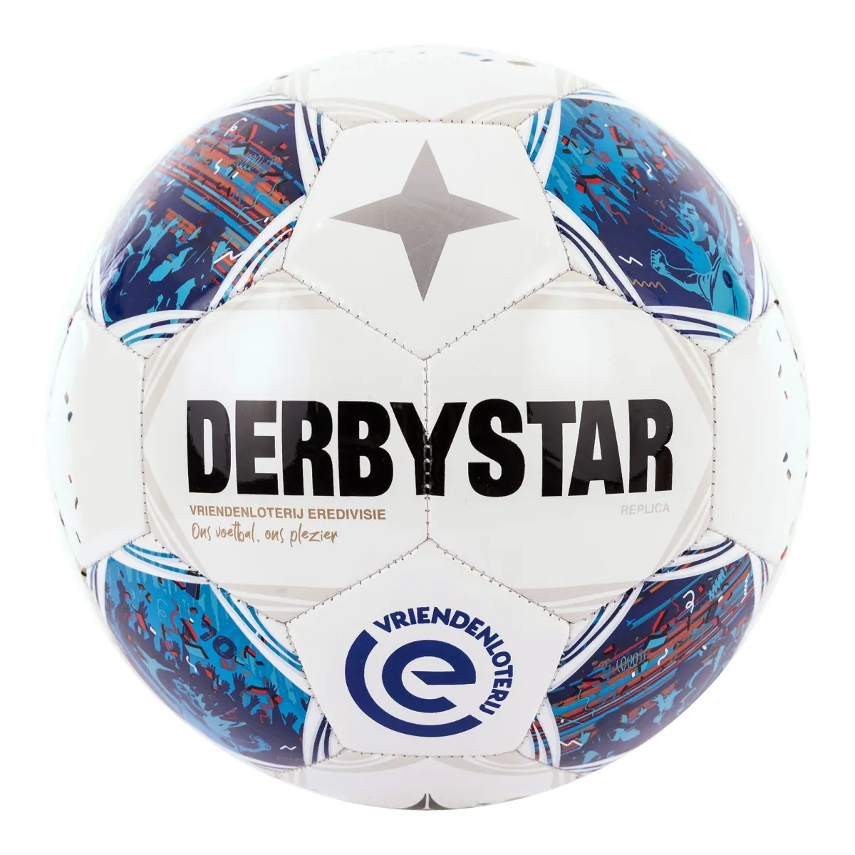 DERBYSTAR 287846 Eredivisie Mini 26/27-2000 White/Blue