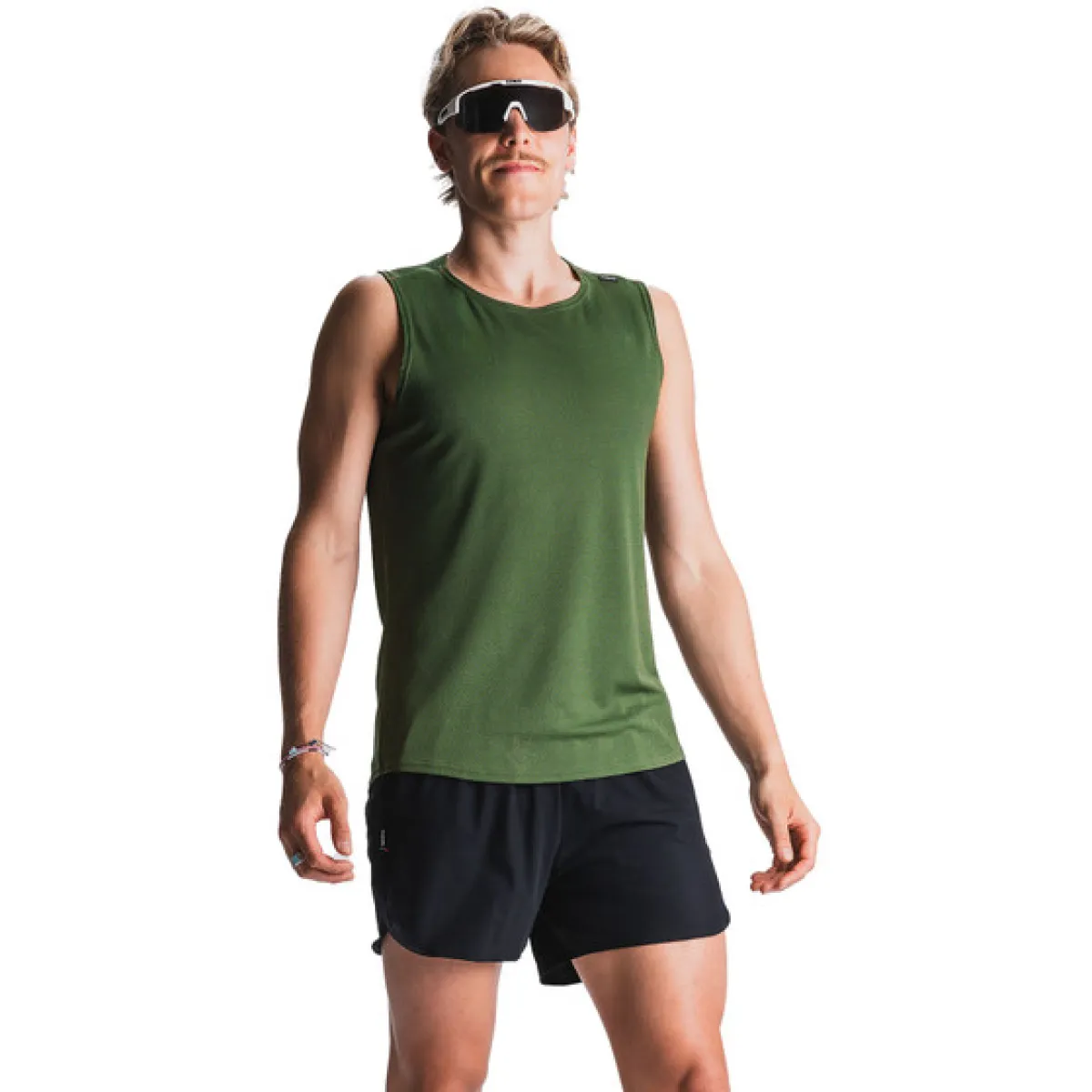 FUSION 1036 TEMPO! ONE RUN SINGLET-GREEN