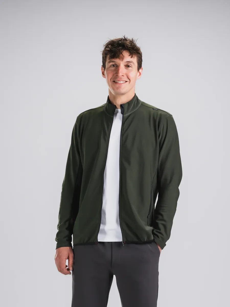FUSION 1061 RECHARGE FULL ZIP-FOREST GREEN