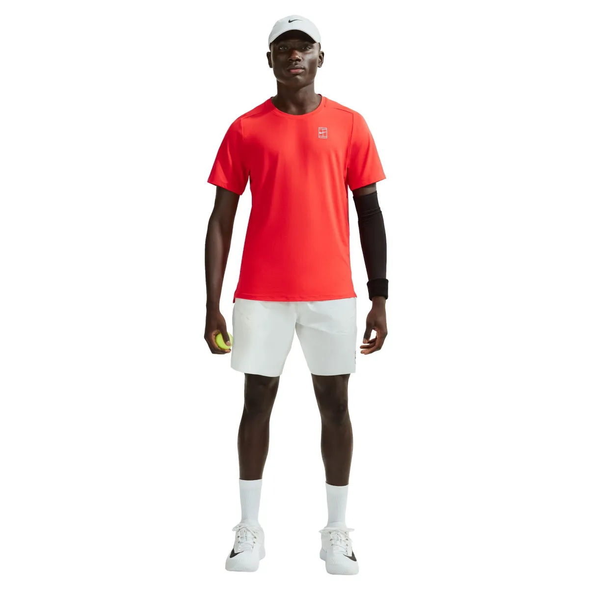 NIKE FZ6910 DF Advantage Top-673 CHILE RED/WHITE