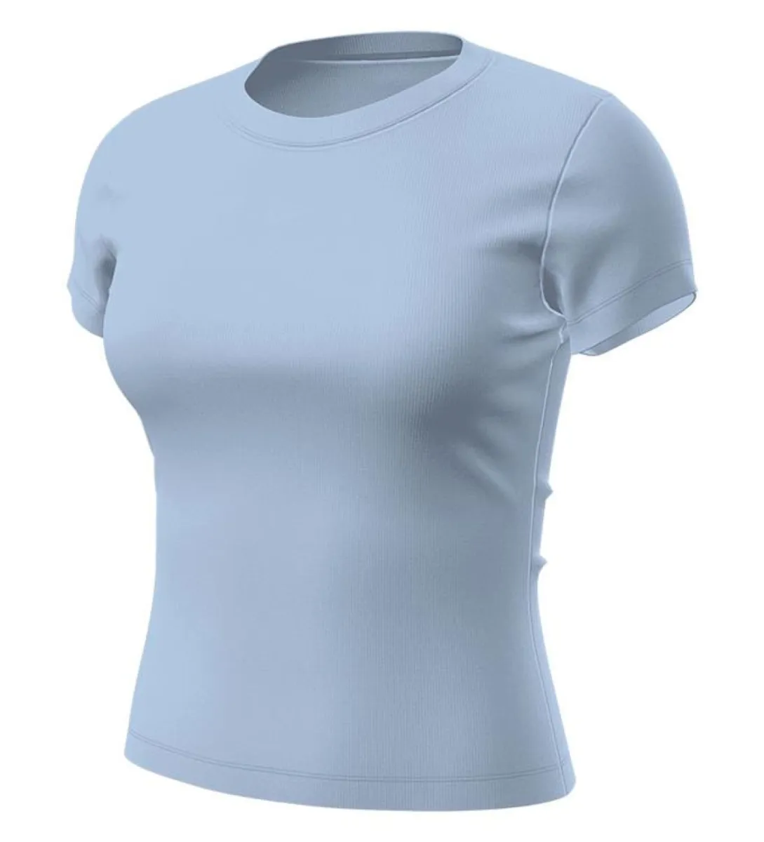 NIKE HV4994 NSW Tight SS Tee-407 HYDROGEN BLUE