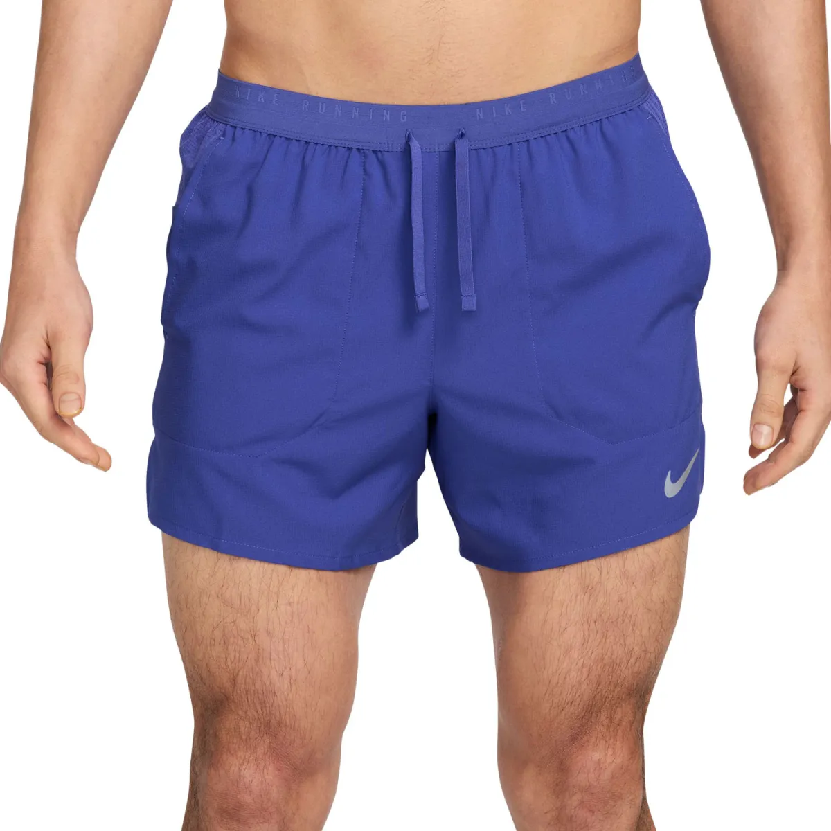 NIKE IF2038 DF Stride 5 Inch Short-430 LAPIS/REFLECTIVE SILV