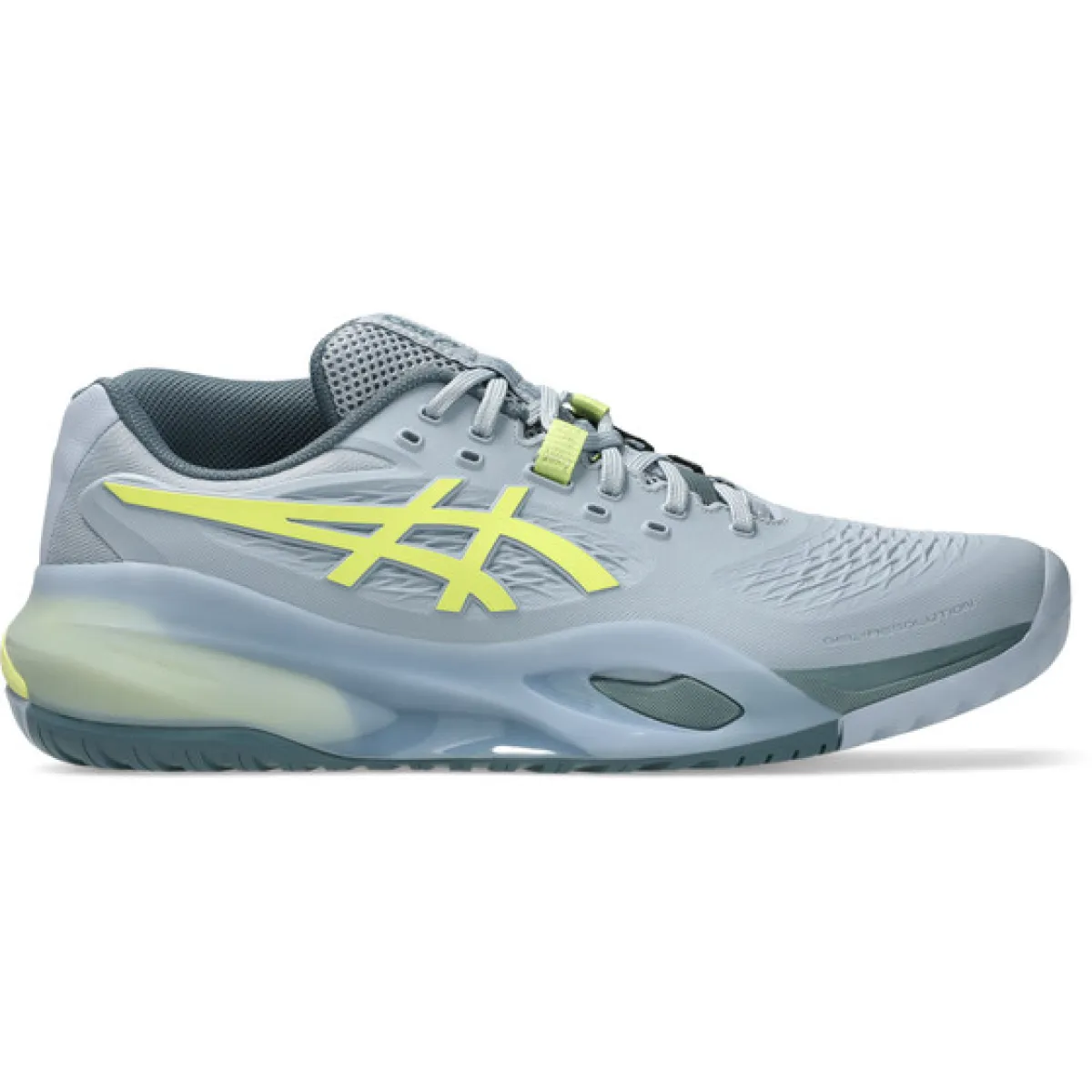 ASICS 1041A481 GEL RESOLUTION X-402 GREY BLUE/PISTACHIO