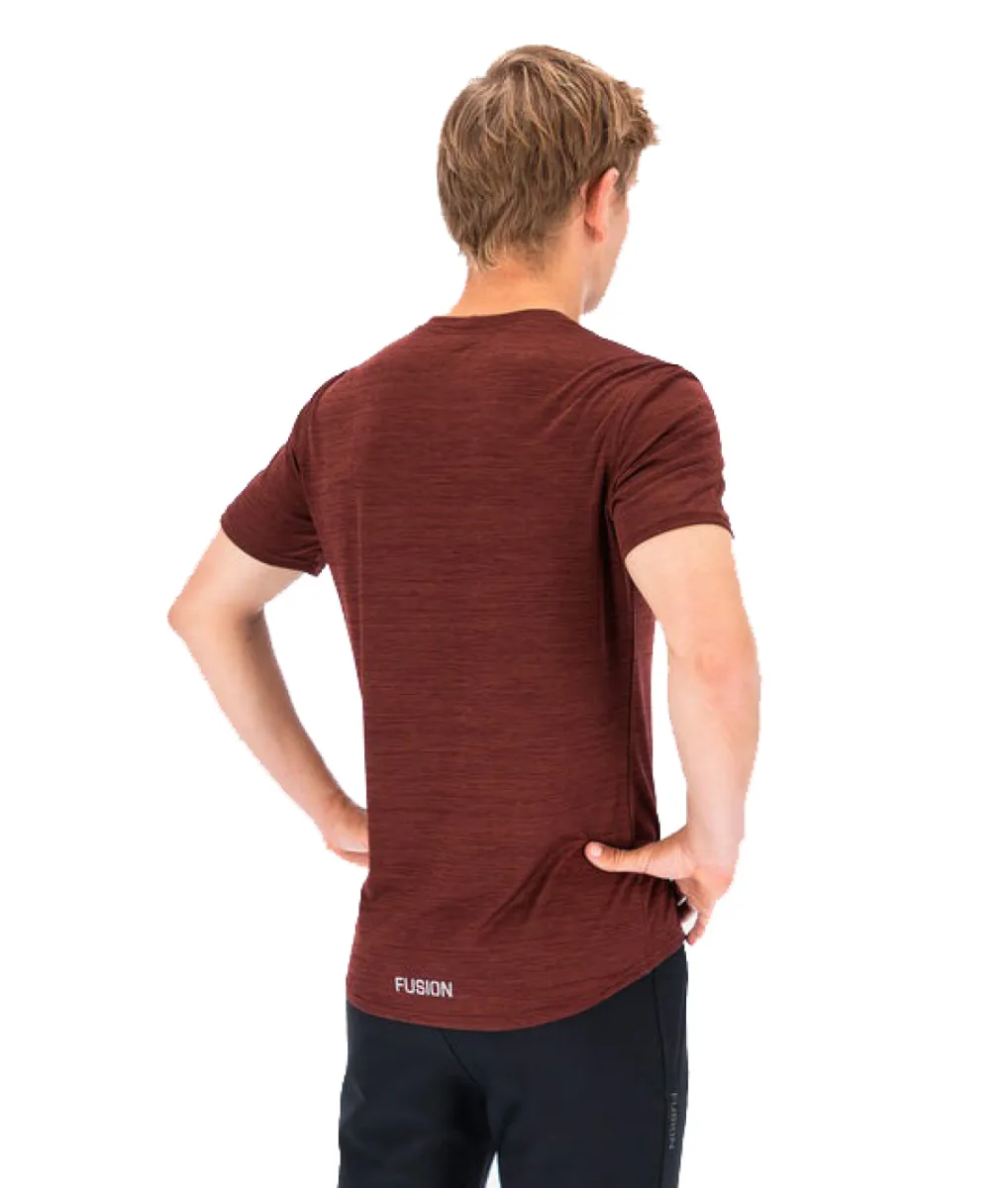 fusion-0273-c3-t-shirt-mens-choko-1 FUSION 0273 C3 T-SHIRT MENS-CHOKO