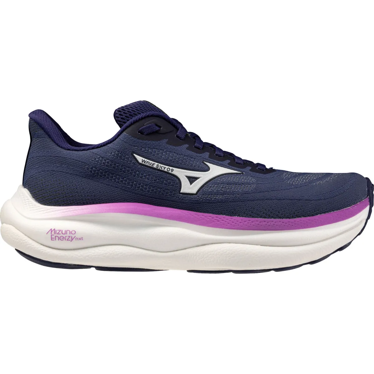 MIZUNO J1GD2502 Wave Sky 9 W-95 Rhodonite/White/Dahlia