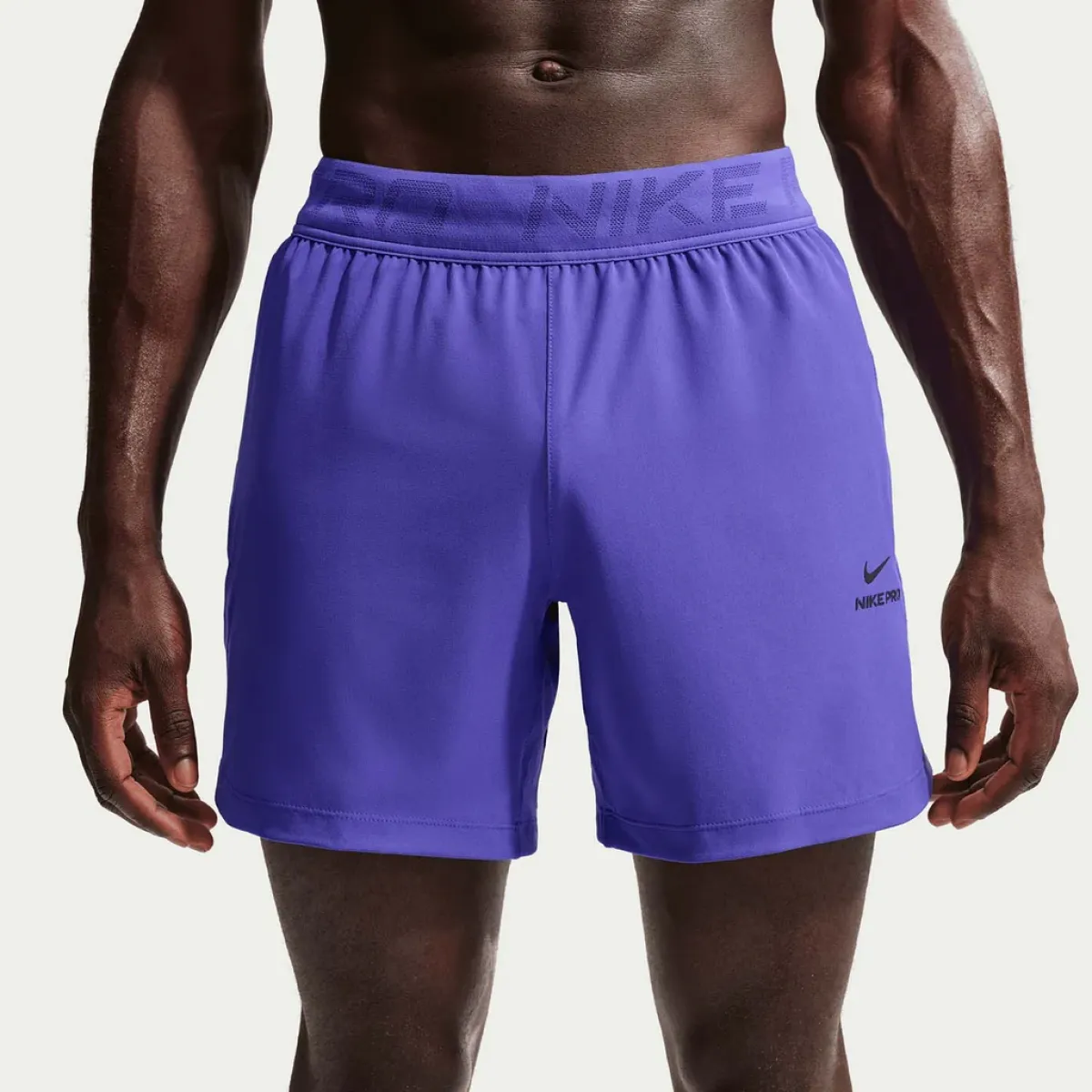 NIKE HV0411 DF 6 inche Short-510 PERSIAN VIOLET/BLACK