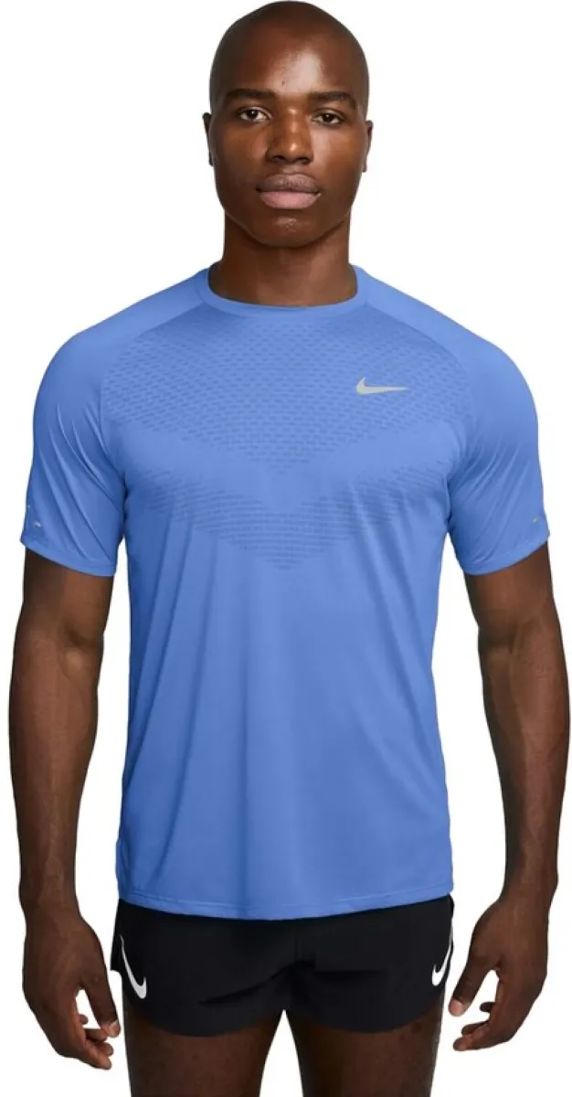 NIKE HV5203 Stride DF Shirt M-494 ROYAL PULSE/REFLECTIVE SILV