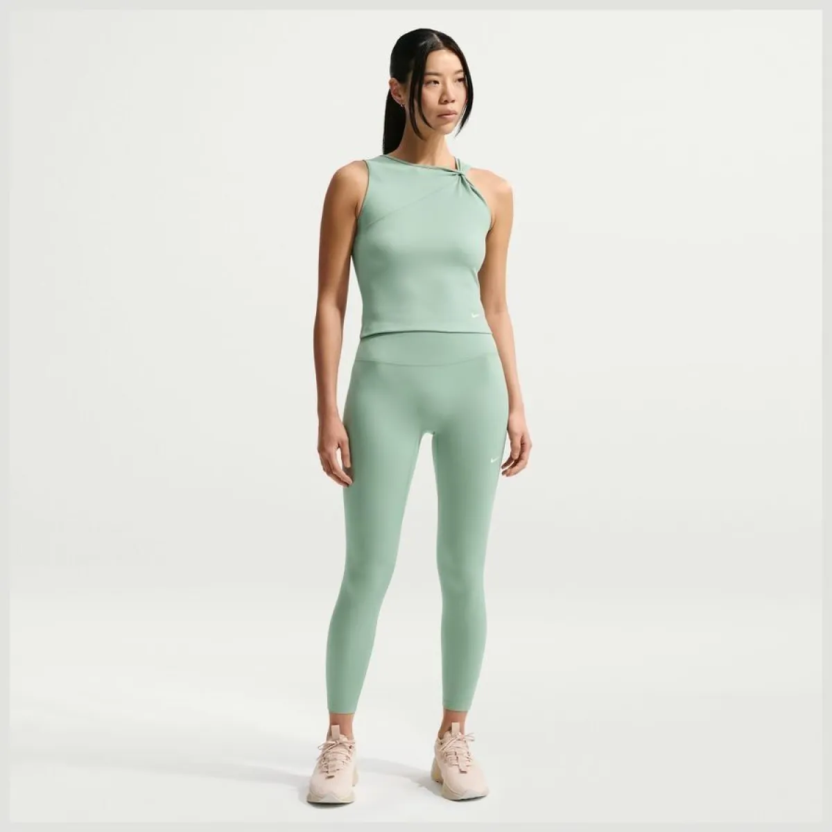 NIKE IO0579 DF 7/8 Tight-006 STEAM/WHITE