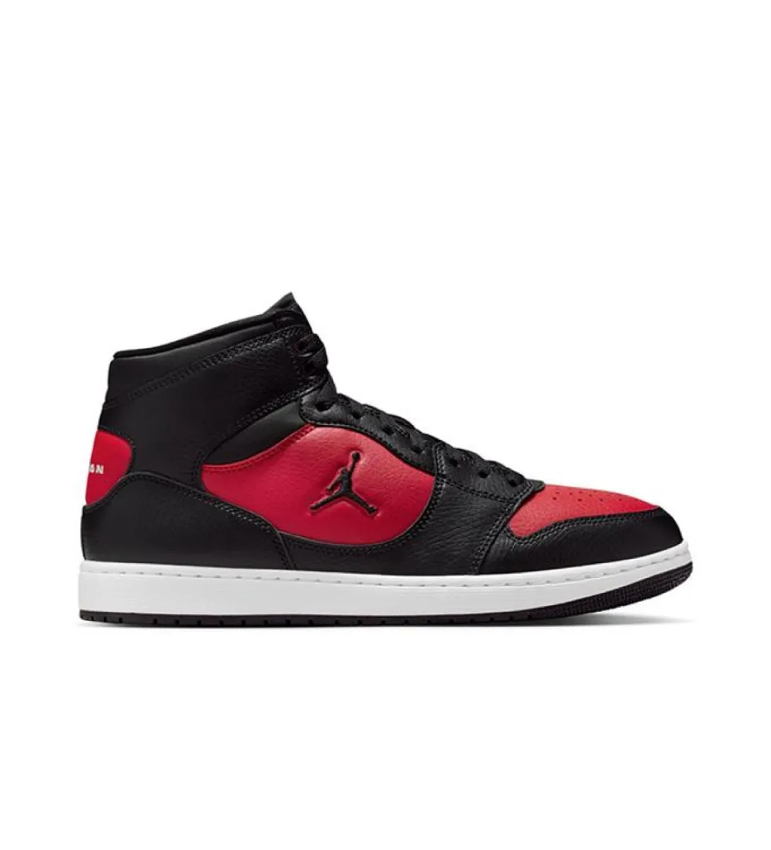 NIKE IQ5685 JORDAN ACCESS COURT MID-006 BLACK/WHITE/RED