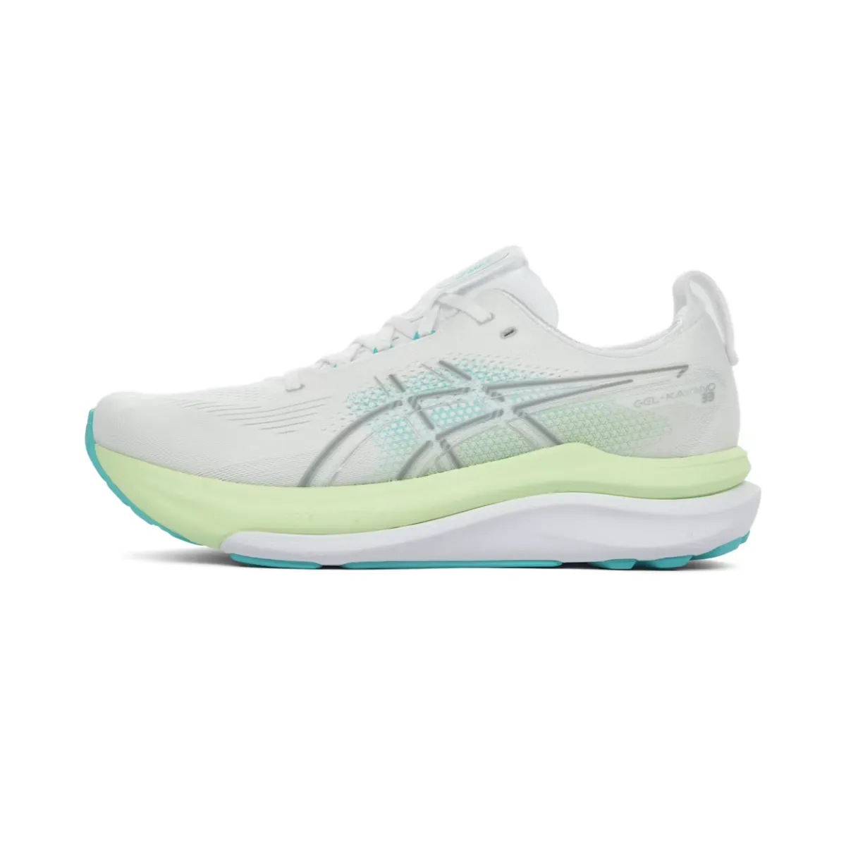 asics-1011c167-kayano-33-m-100-white-energy-aqua-1 ASICS 1011C167 KAYANO 33 M-100 WHITE/ENERGY AQUA