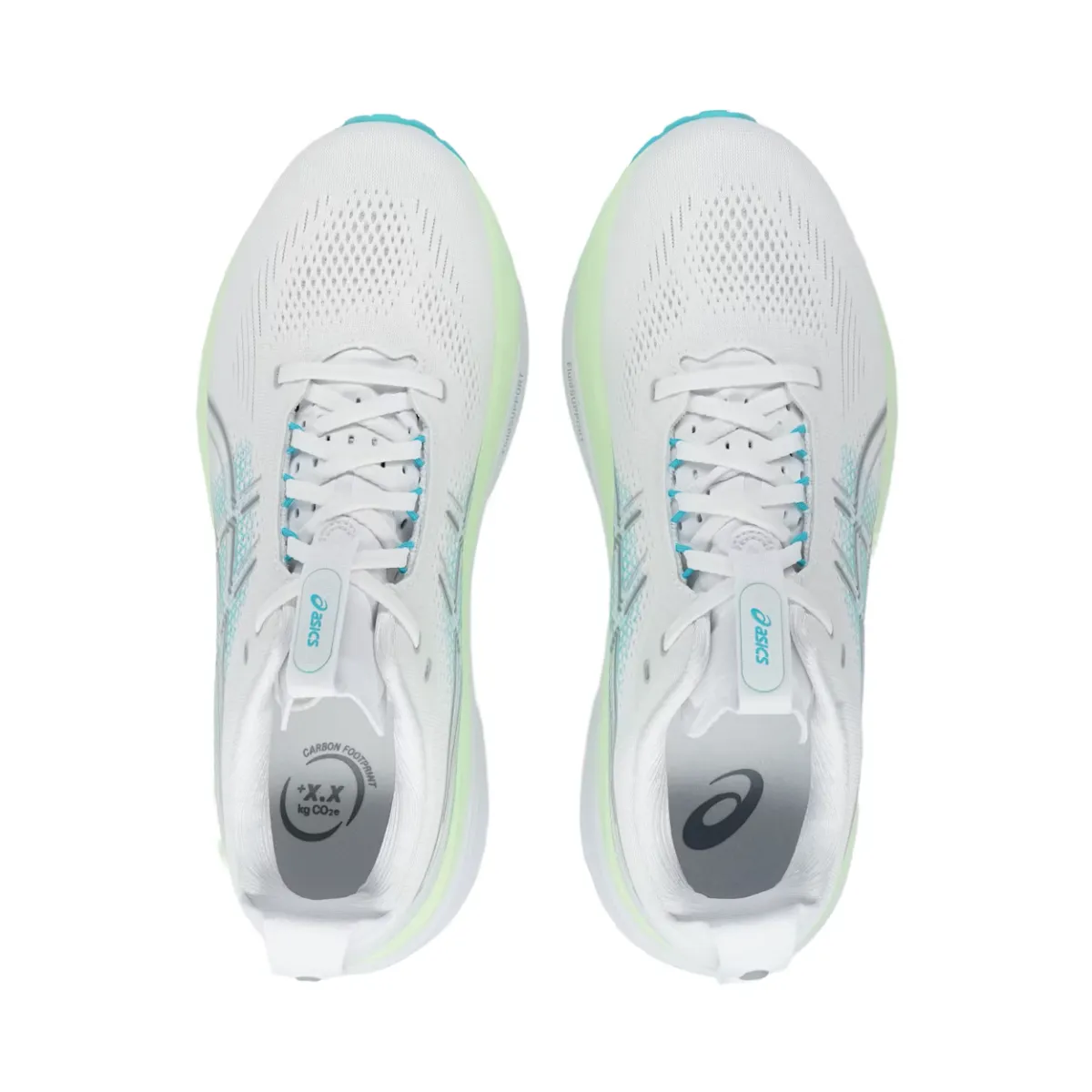 asics-1011c167-kayano-33-m-100-white-energy-aqua-2 ASICS 1011C167 KAYANO 33 M-100 WHITE/ENERGY AQUA