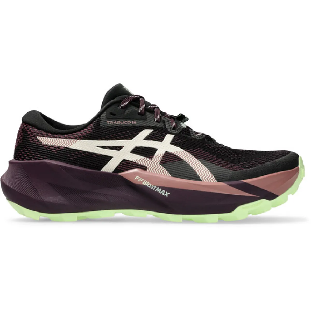 ASICS 1012B938 TRABUCO 14-002 BLACK/DARK AUBERGINE