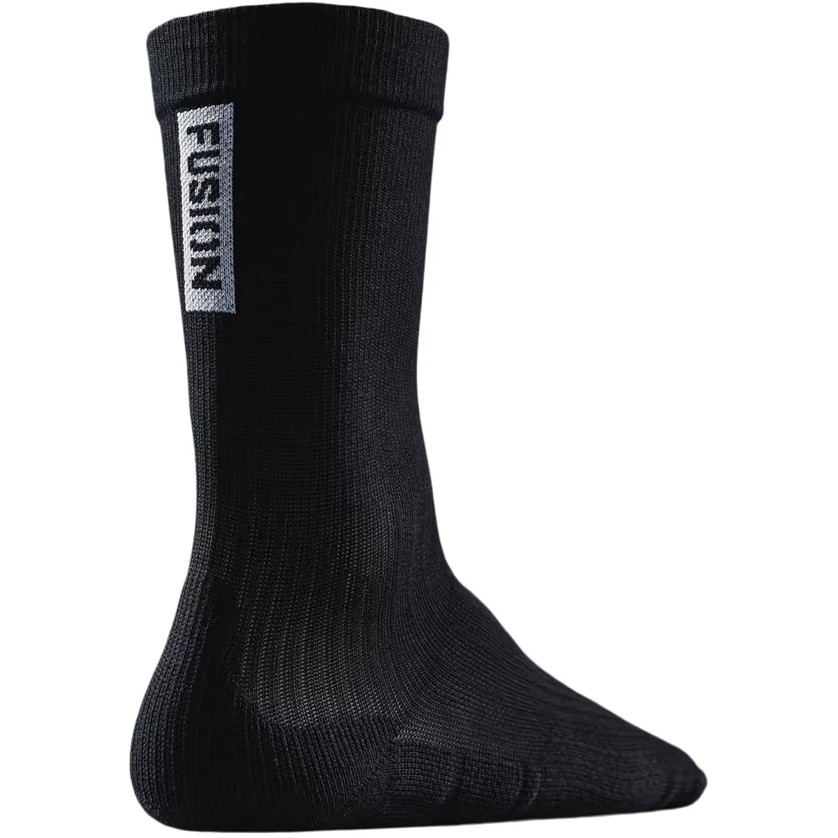 fusion-0112-tempo-two-run-sock-black-1 FUSION 0112 TEMPO! TWO RUN SOCK-BLACK
