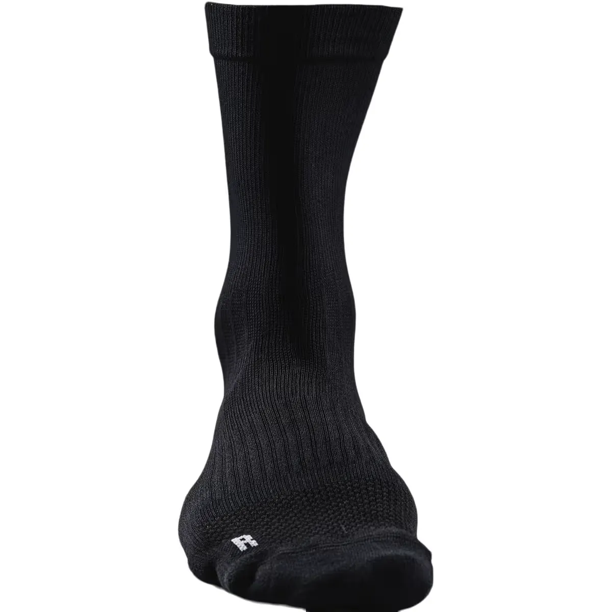 FUSION 0112 TEMPO! TWO RUN SOCK-BLACK
