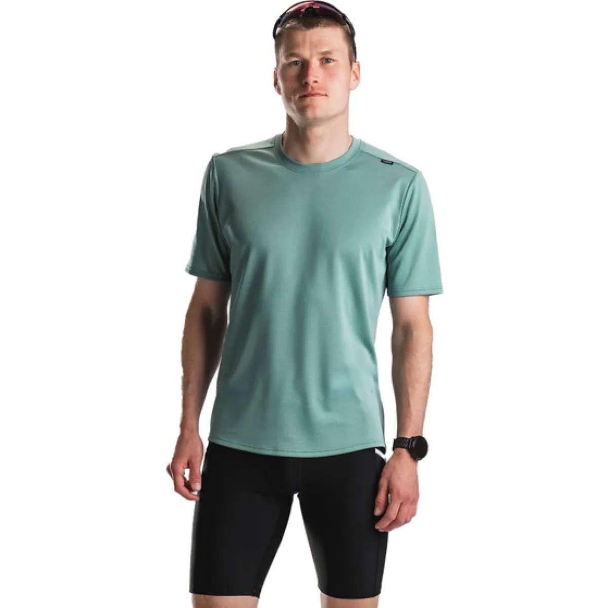 FUSION 1292 Tempo! Two Run Shirt-Mineral