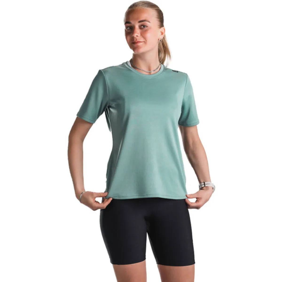 FUSION 1293 Tempo! Two Run Shirt-Mineral