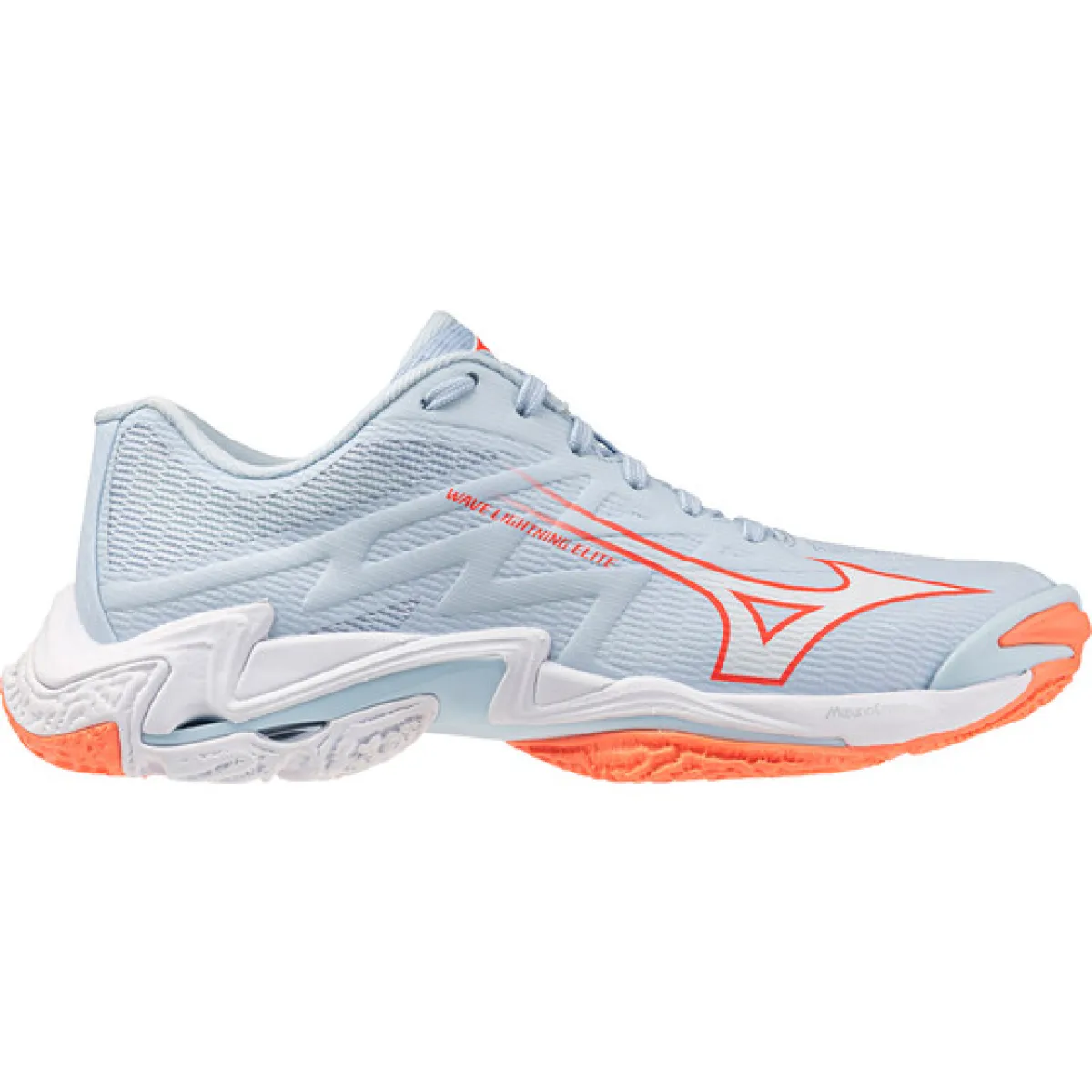 MIZUNO V1GC2600 Wave Lightning Elite-84 Blue Finch/White/Lava Orange