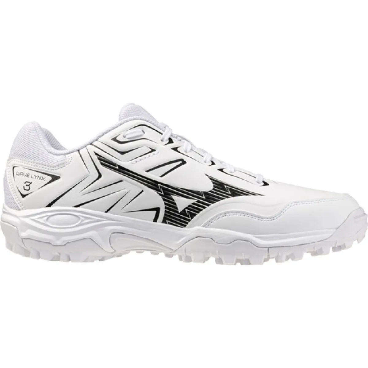 MIZUNO X1GA2630 Wave Lynx 3-83 White/Black