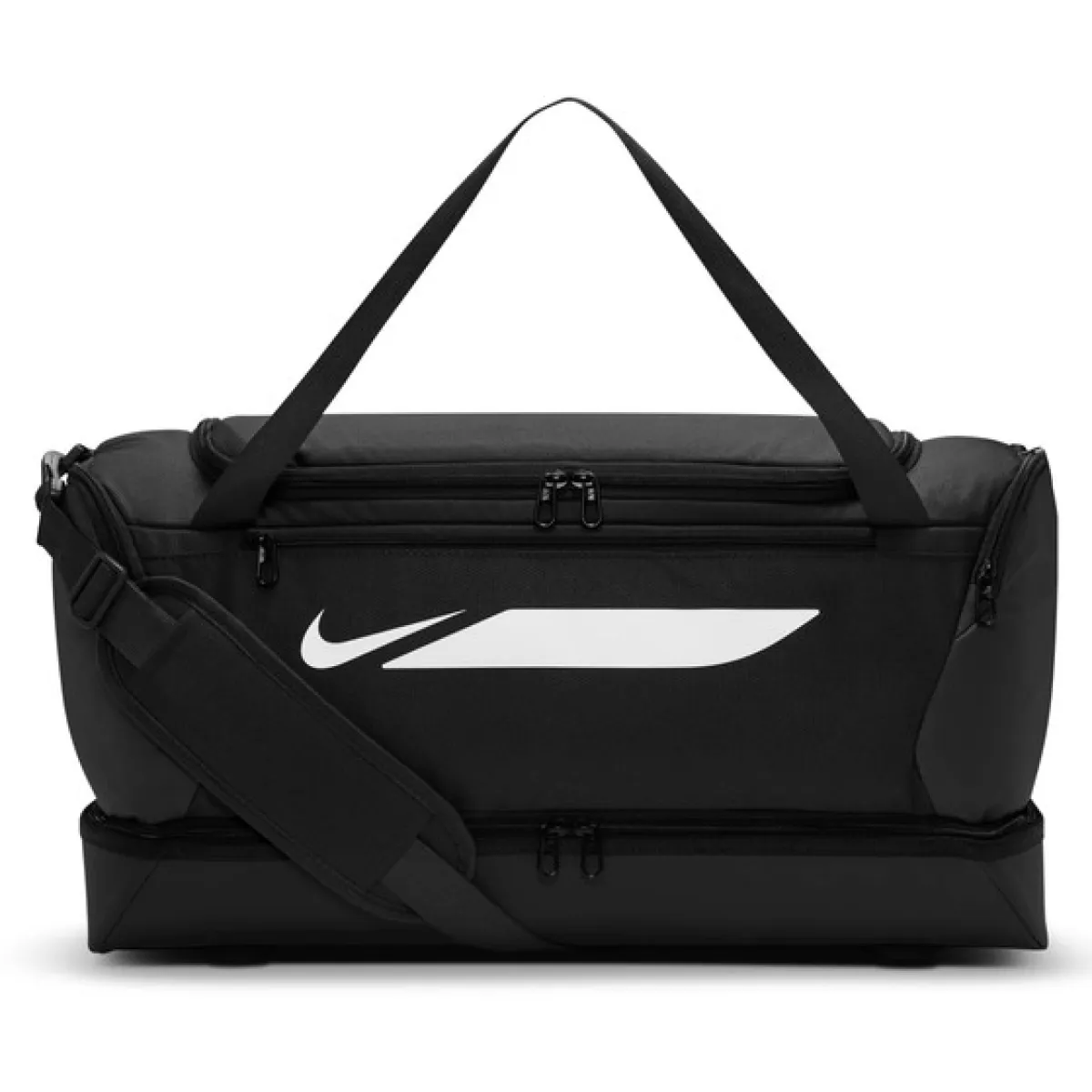 NIKE IO0923 Academy Hardcase Bag M-010 BLACK/BLACK/WHITE