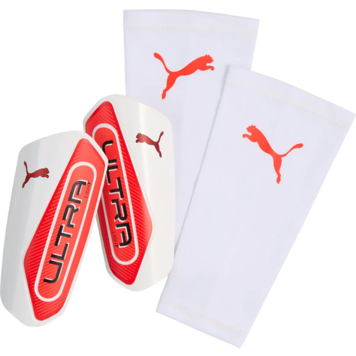 PUMA 030989 Ultra Light Sleeve-11 Puma White-Ultra Red