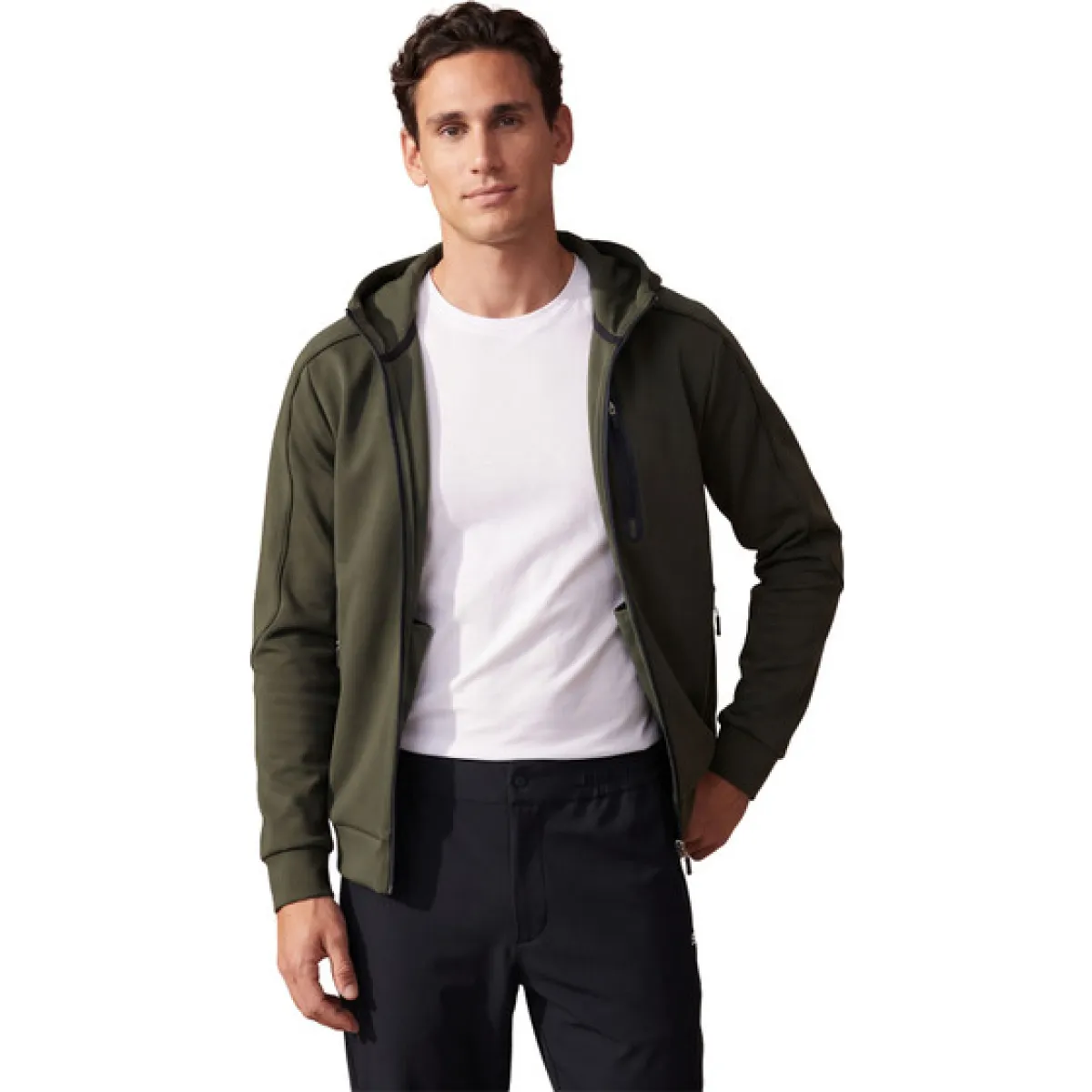 SJENG SPORTS Arno Hooded Jacket Men-L135 Camo Green