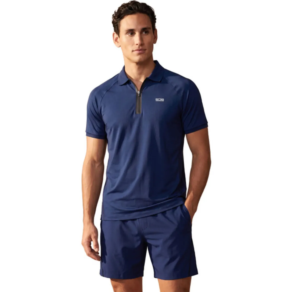 SJENG SPORTS Chet Polo Men-N122 Pelikan Ink