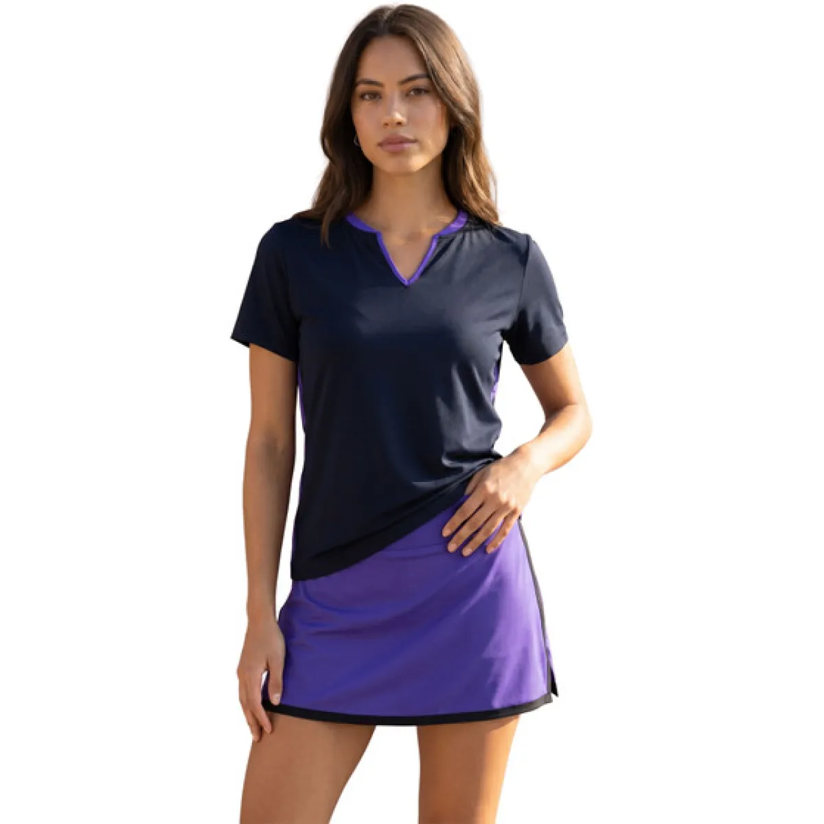 SJENG SPORTS Isadore Tee Lady-N024 Navy