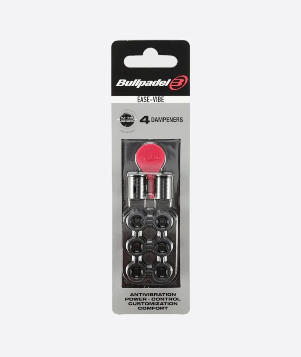 BULLPADELL 448292 Ease-Vibe Dampeners-Black