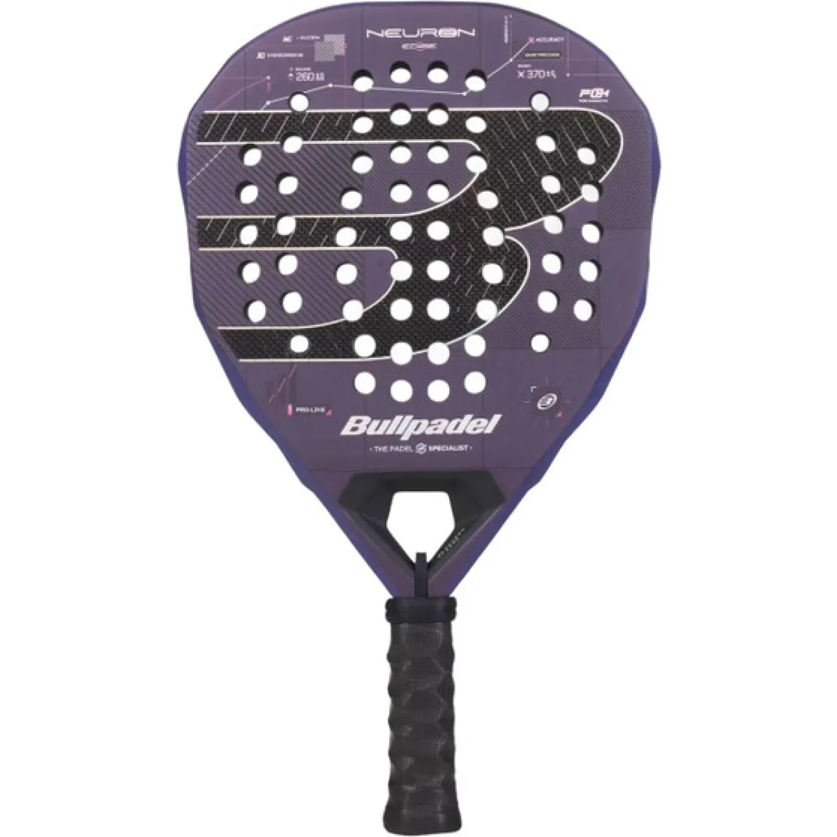 BULLPADELL 497242 Neuron 02 Edge 27-White/Purple