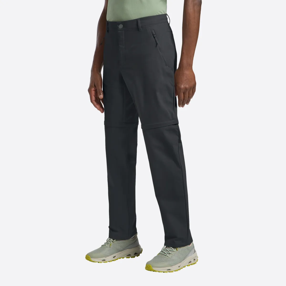 JACK WOLFSKIN A63905 Pico Trail Zip Off Pant-6350 Phantom