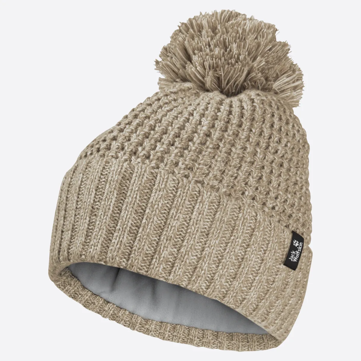 JACK WOLFSKIN A65237 Medley Knit Beanie-A0082 Hazel Wood