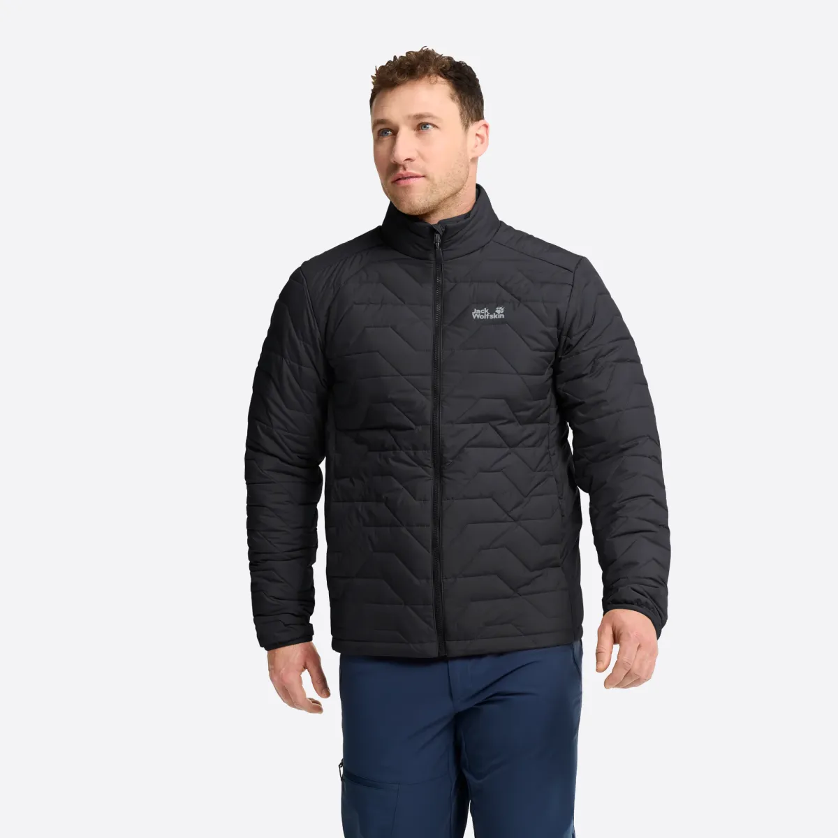 JACK WOLFSKIN A66334 Flextrek Ins. Jacket-6000 Black