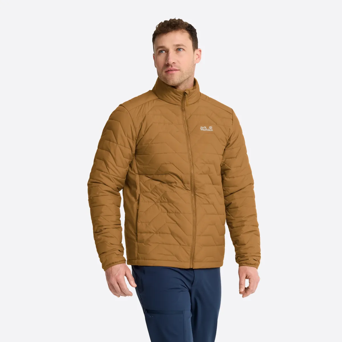 JACK WOLFSKIN A66334 Flextrek Ins. Jacket-G0095 Peanut