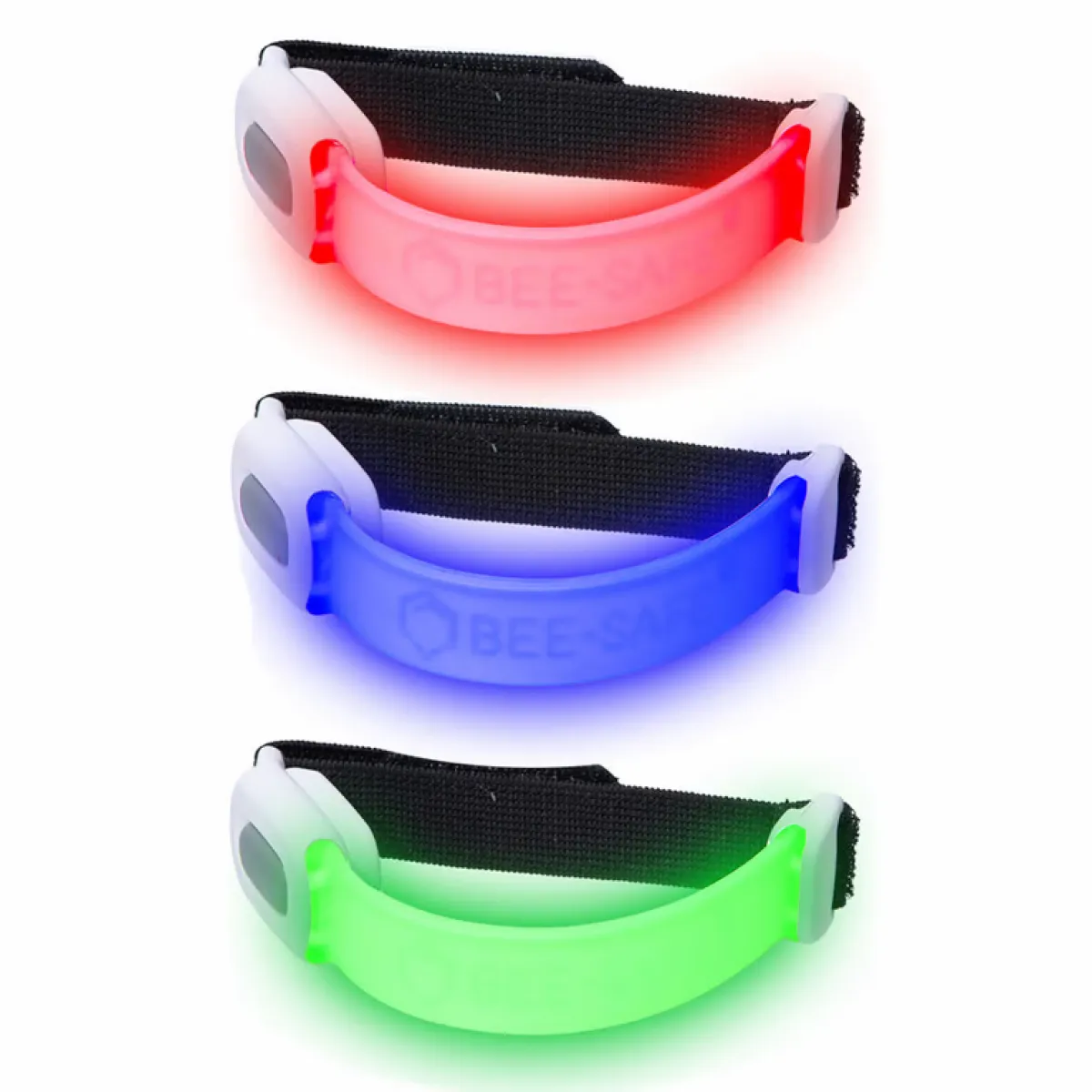 BEE-SAFE BS-21000 Led Armband USB Trio-Tri Colour