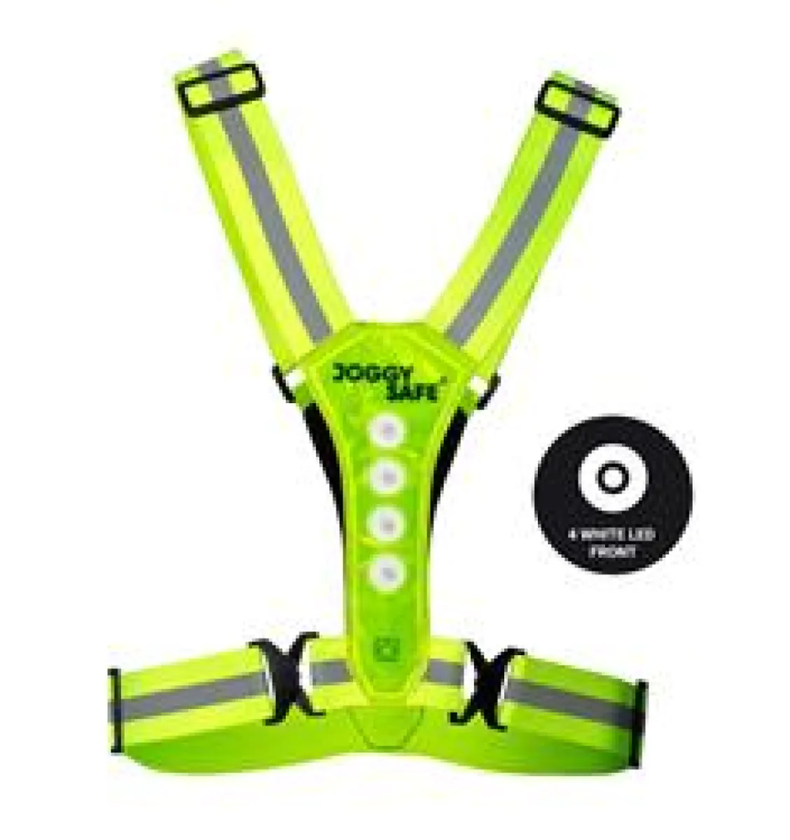 joggysafe-252204-vest-led-neon-geel-2 JOGGYSAFE 252204 Vest Led-Neon Geel